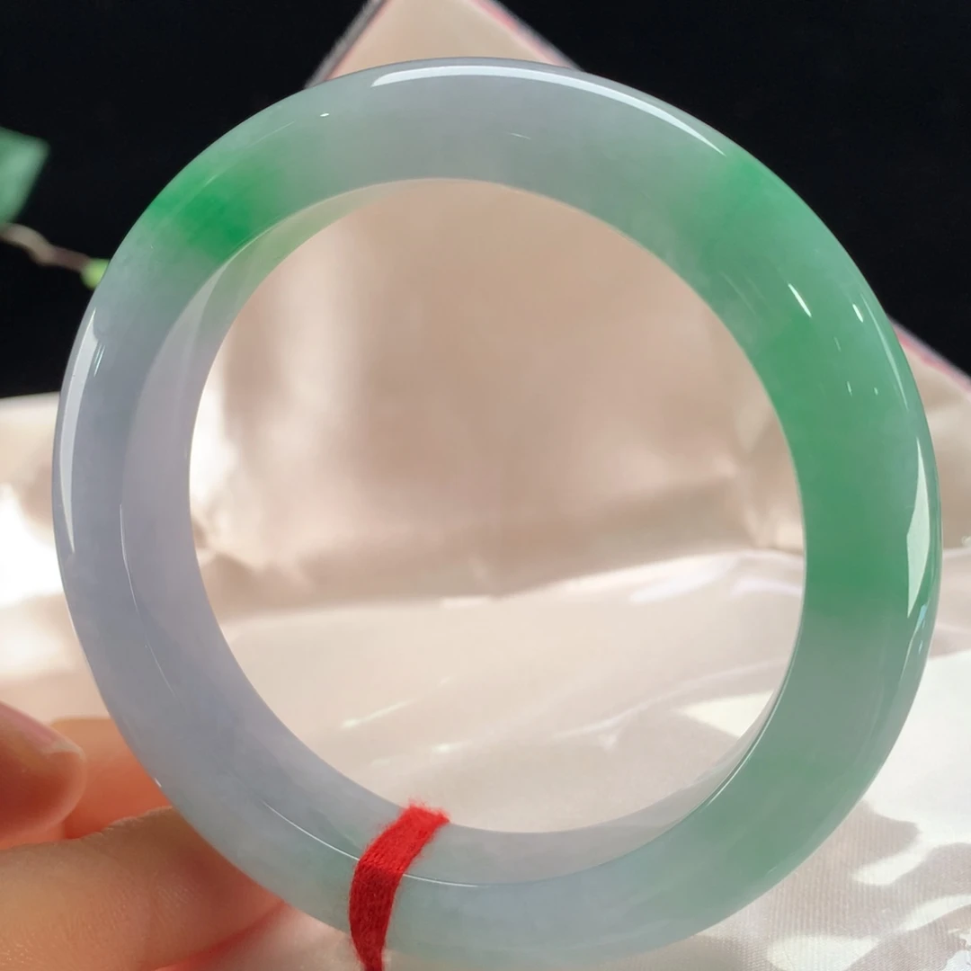 翡翠未镶嵌手镯0478