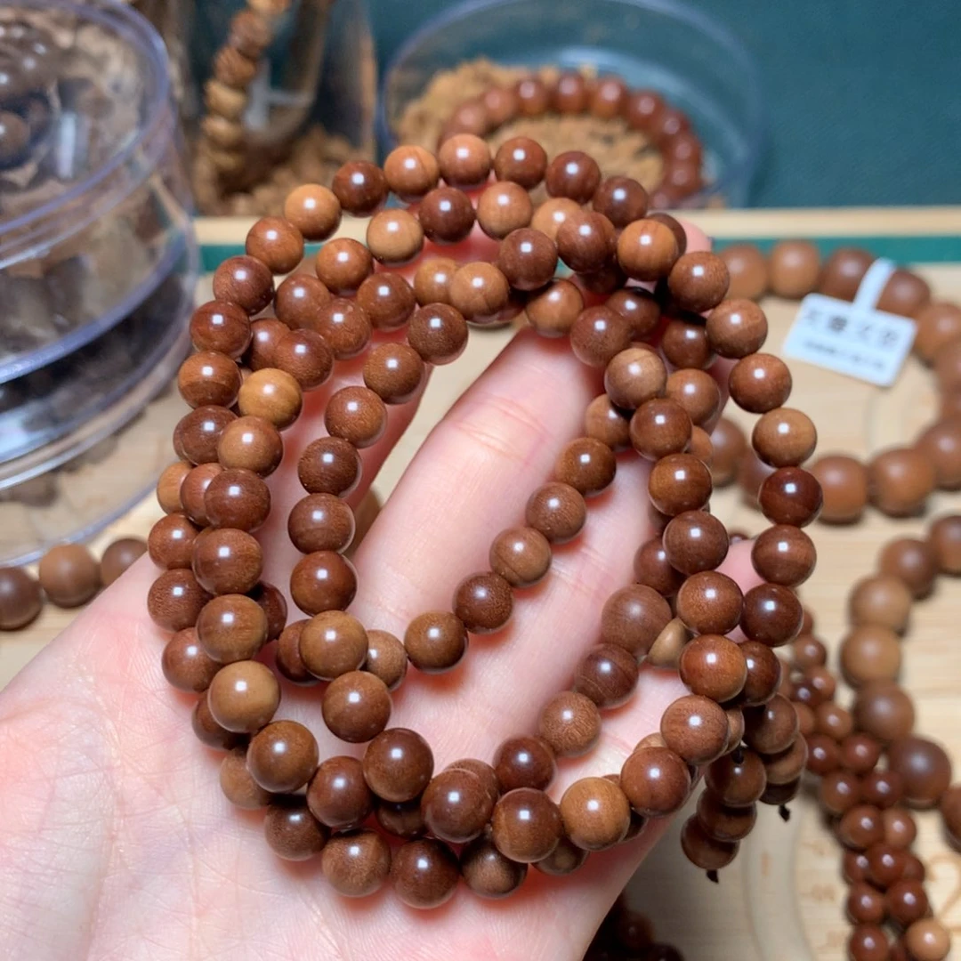 檀香木手串/手链迈索尔老山檀7x108