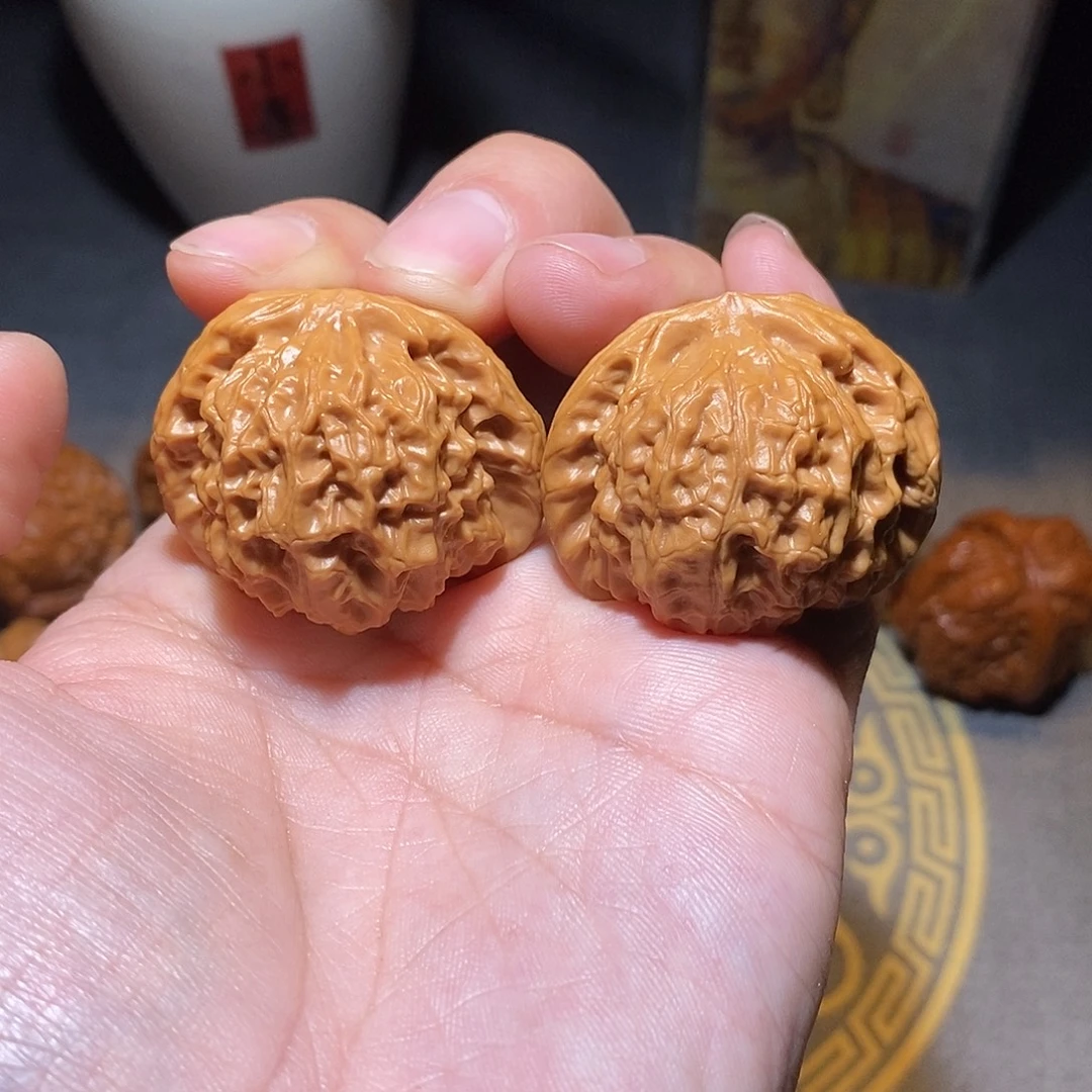 把件文玩核桃全品无修38尺蓟县禅心