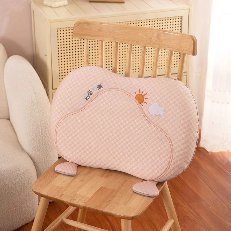 慢回弹猫肚记忆棉枕芯护颈成人可拆洗枕头