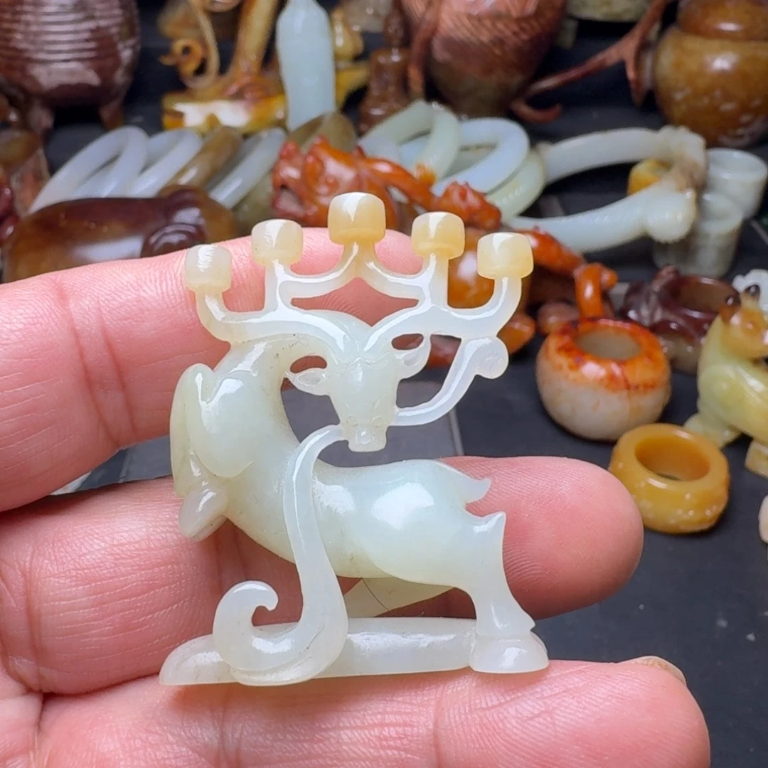 和田玉挂件未镶嵌