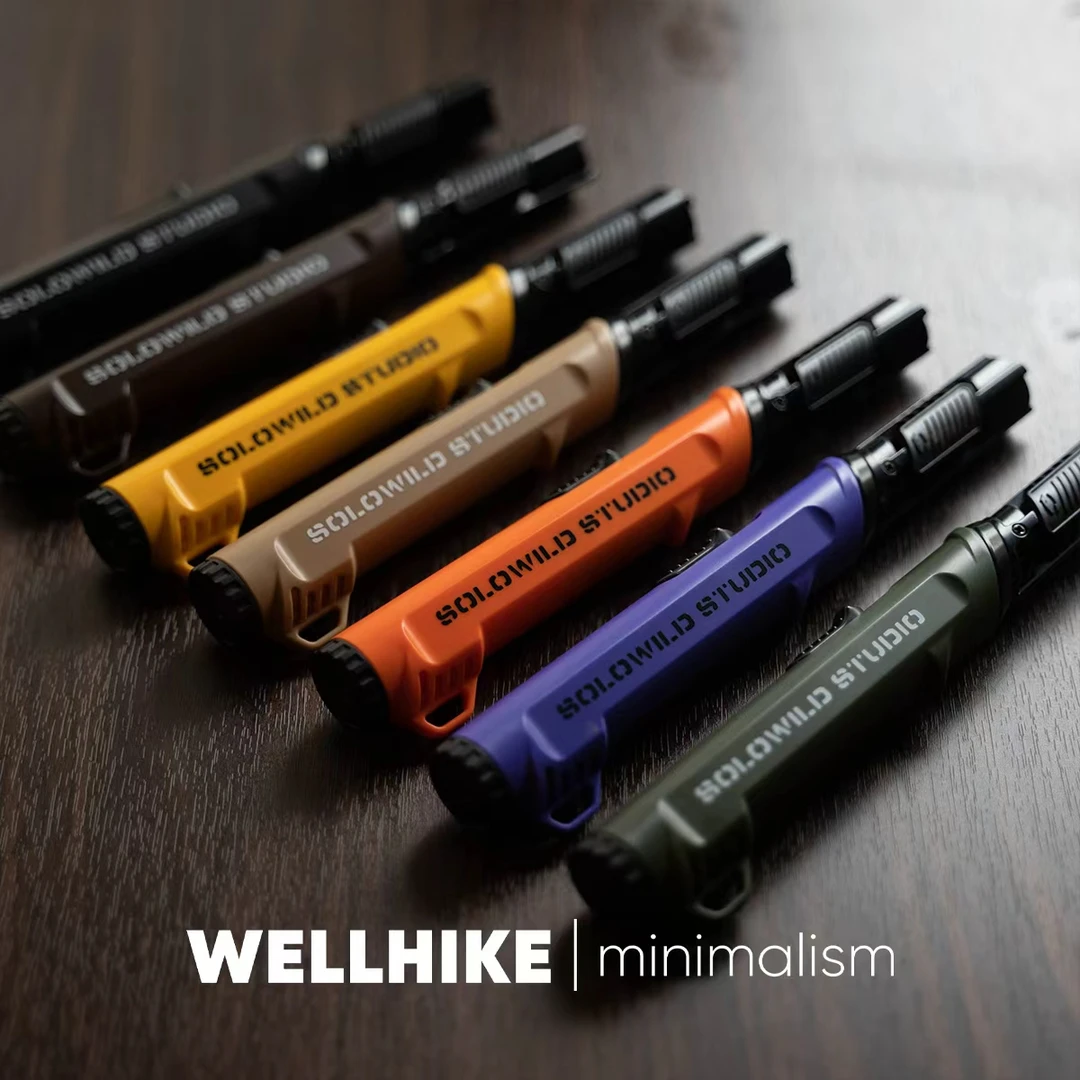 WELLHIKE户外SWS火折子点火棒 防风可充气打火机点灯明火露营器