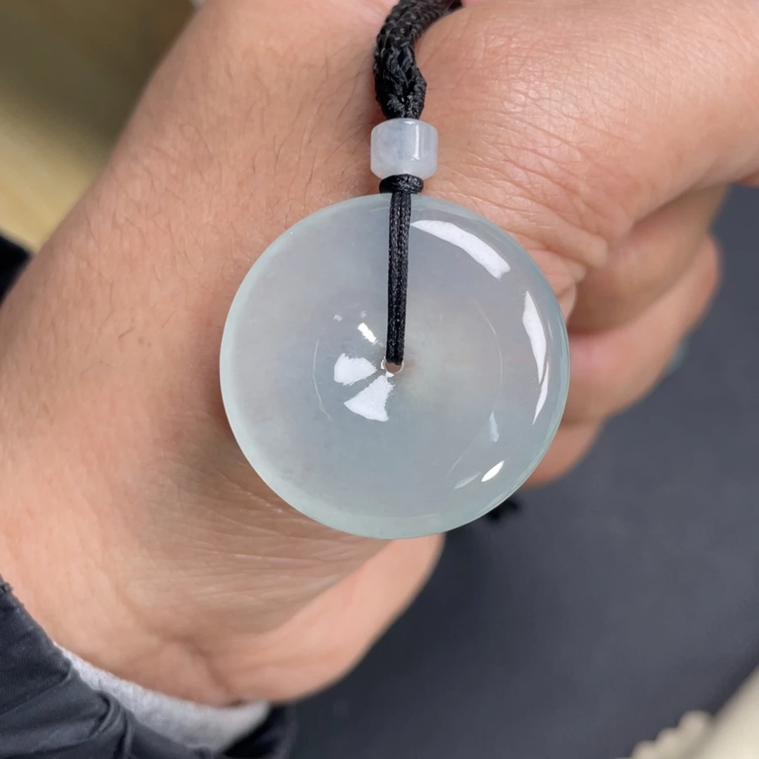 翡翠未镶嵌颈饰29.7+6.3