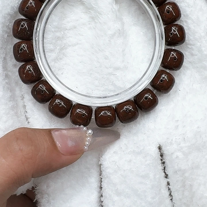 星月菩提手串368王者巧克力星月菩提11桶单圈