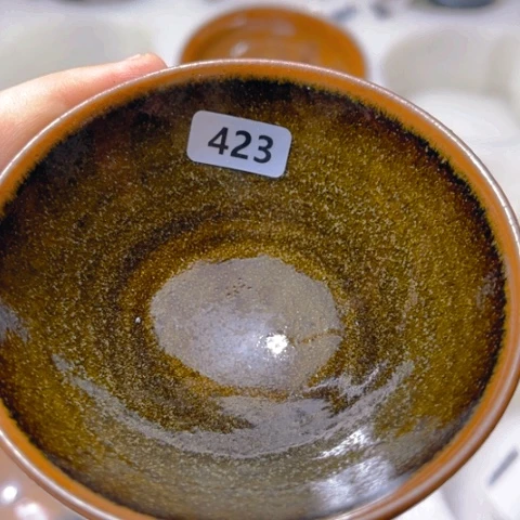 茶盏原矿原釉柴烧建盏