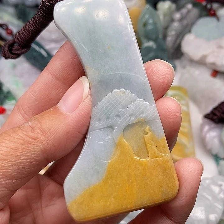 未镶嵌挂件翡翠翡翠