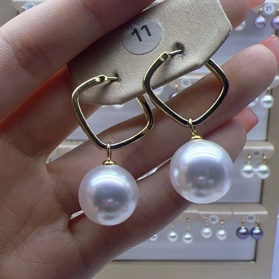 未镶嵌淡水珍珠耳饰