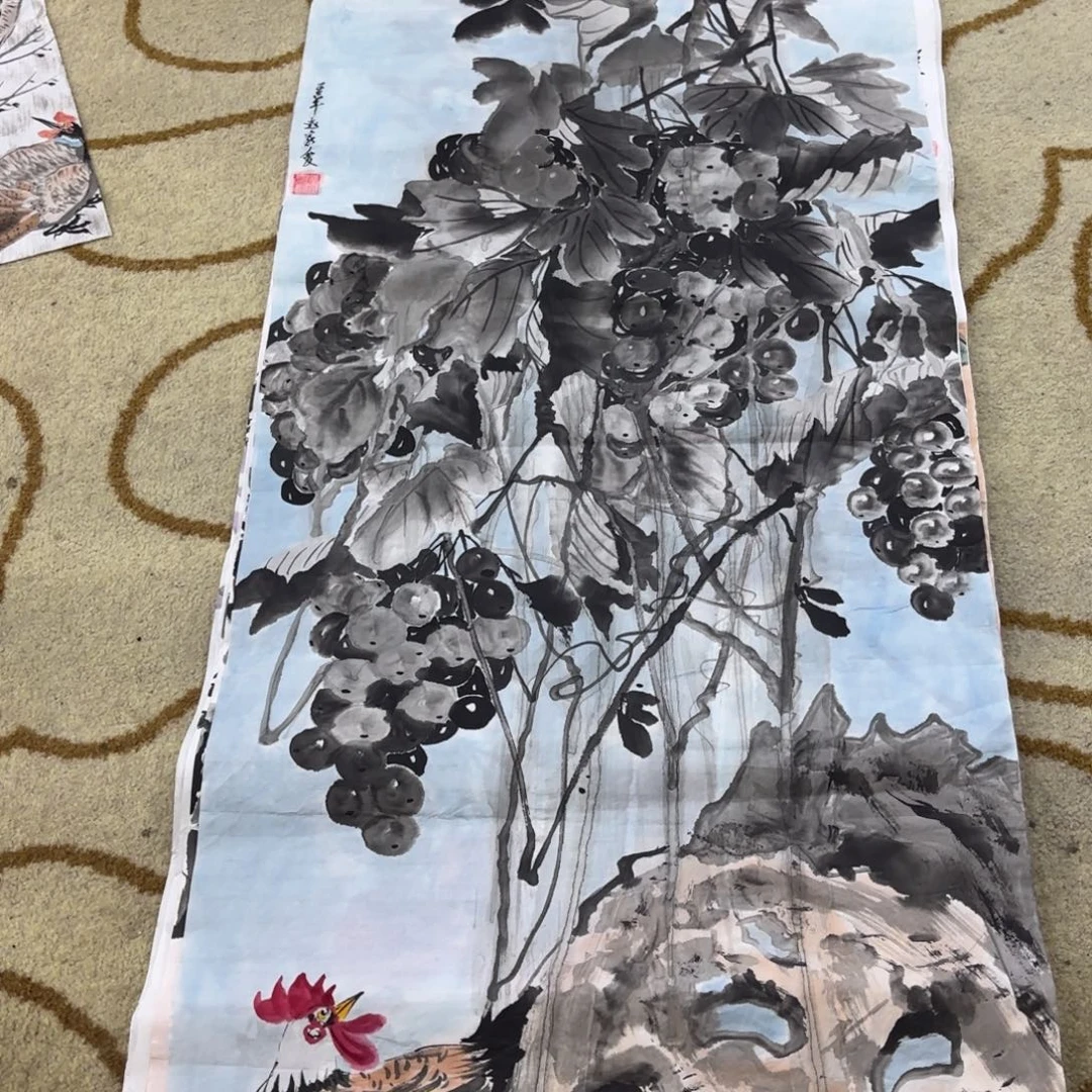 国画赵家爱老师三尺刘