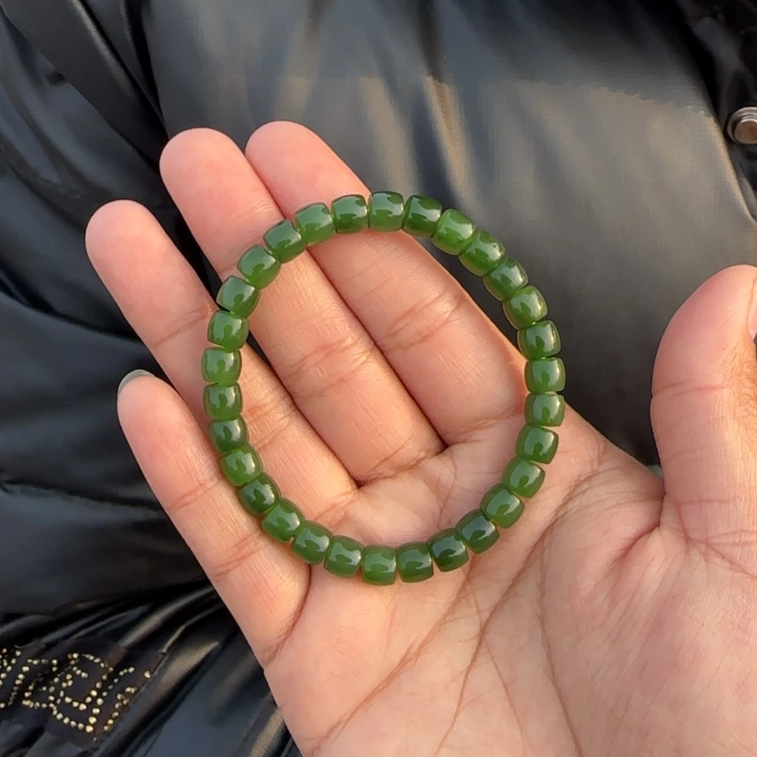 和田玉手串未镶嵌