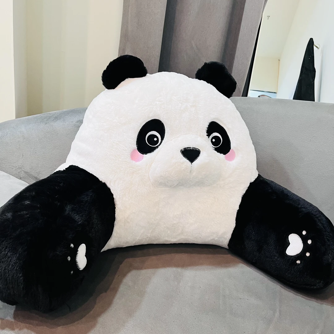 范范专属熊猫玩偶靠枕久坐阅读多用随机发货