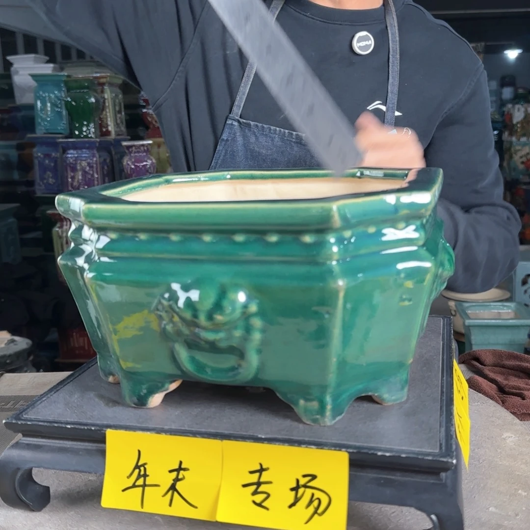 一风堂石湾花盆。微瑕