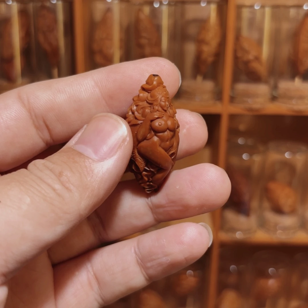 橄榄核手串/手链兔子美女