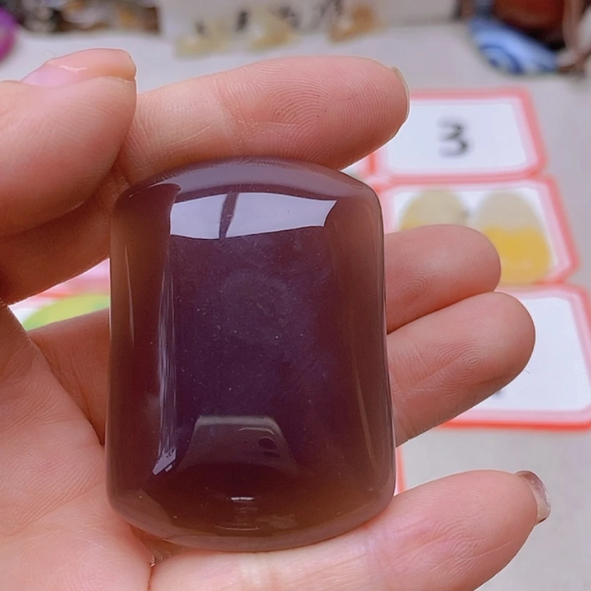 【闪购商品】未镶嵌玛瑙/玉髓珠宝半成品?**子