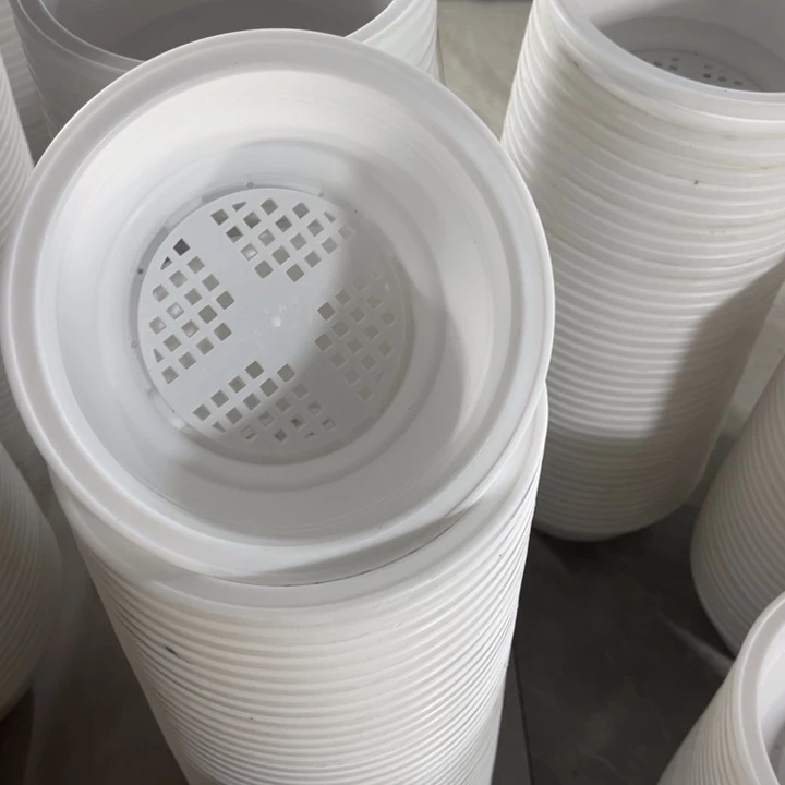 树脂白韩盆口15高7一组20