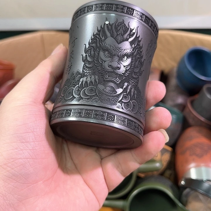 茶杯紫砂全手工紫砂主人杯