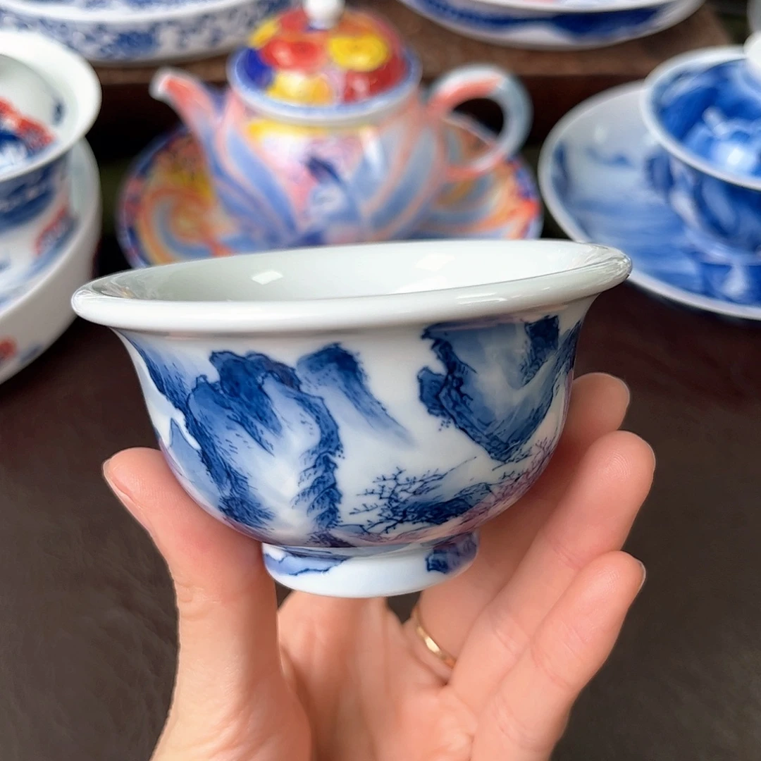 手绘高温瓷器瓷器