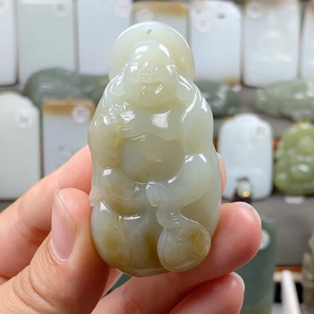 和田玉（糖玉）未镶嵌颈饰