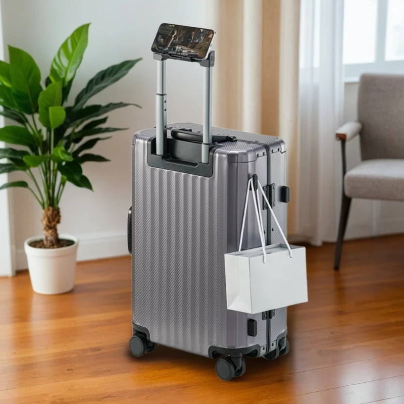 REDURM/瑞德姆行李箱旅行箱铝镁合金多功能飞机拉杆箱登机箱高档