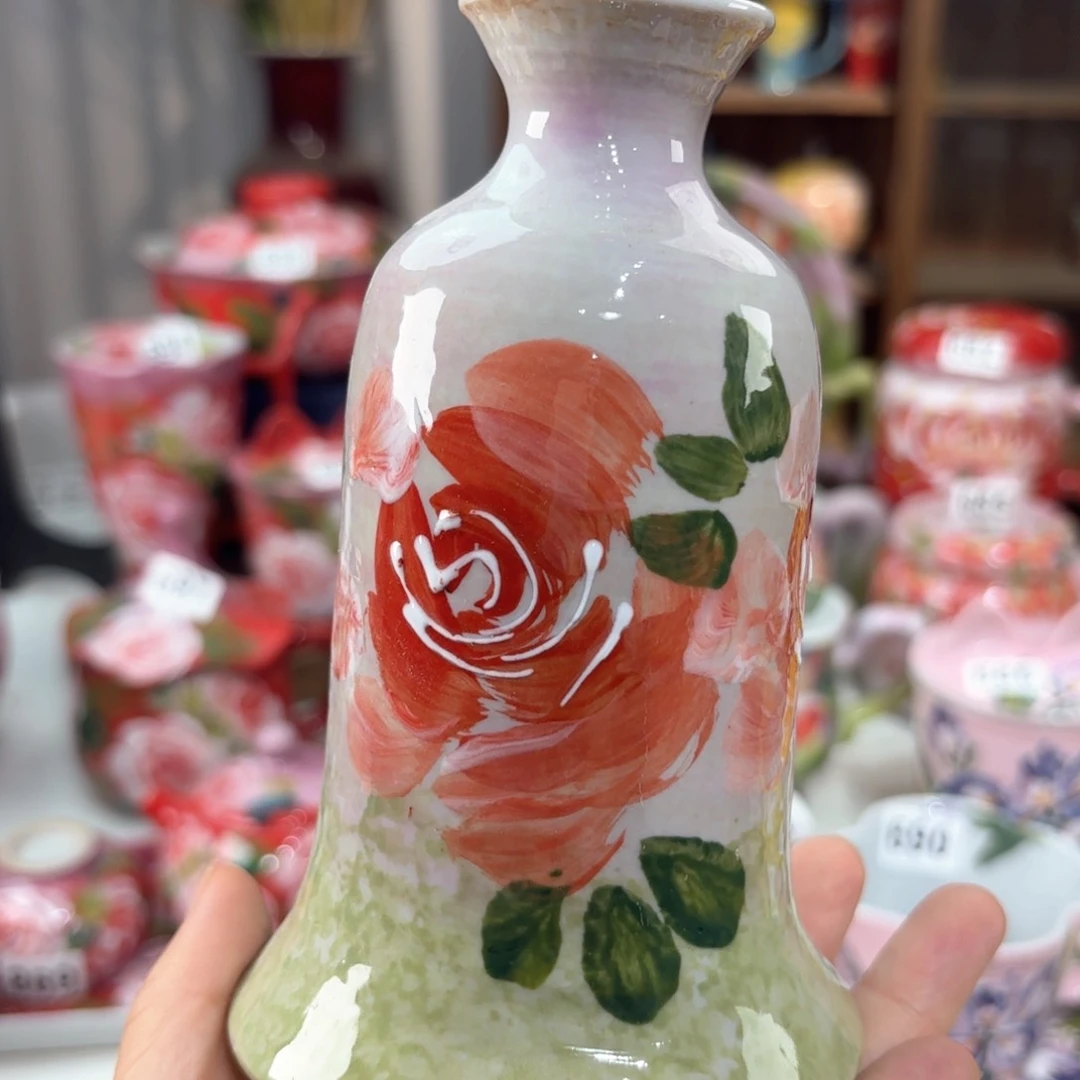景德镇手绘高温釉下彩陶瓷茶具