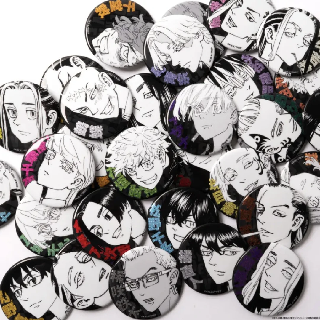 （沸羊羊代拆）东京复仇者新体验展圆吧唧/拍立得/名场面吧唧代拆