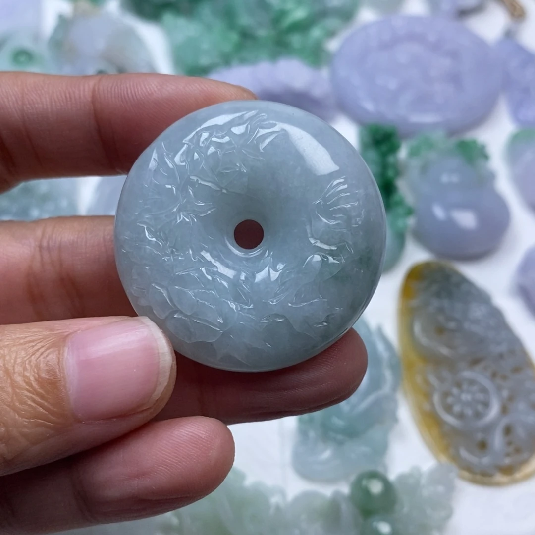 颈饰未镶嵌翡翠翡翠