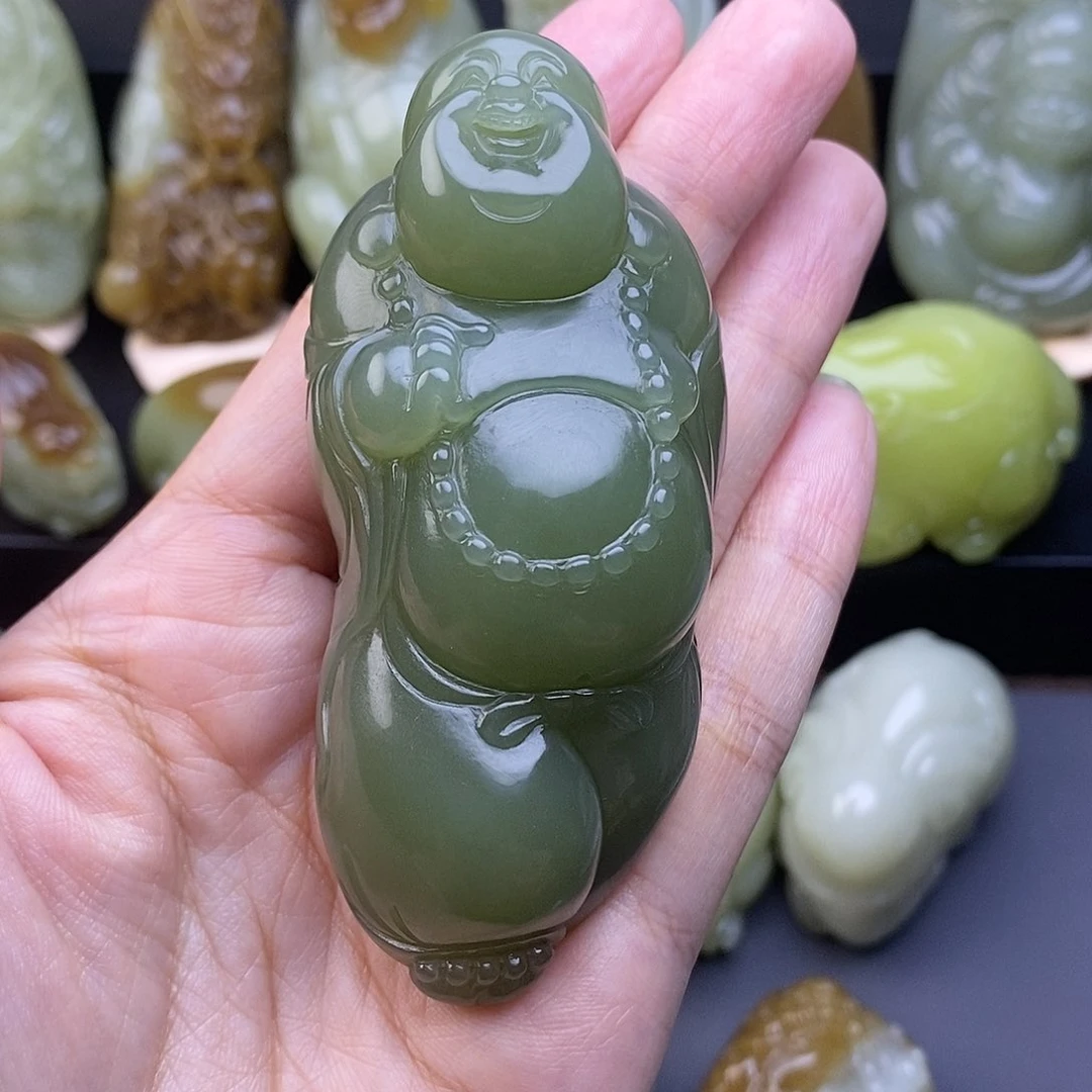 未镶嵌和田玉把件来***弟