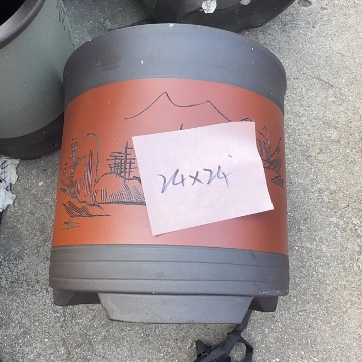 紫砂花盆特价清仓