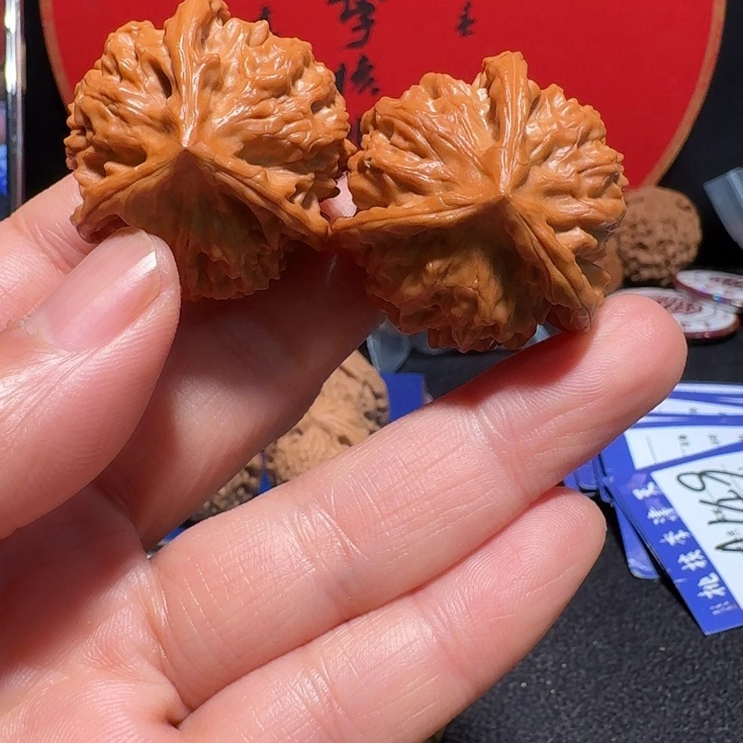 文玩核桃把件小龙文35