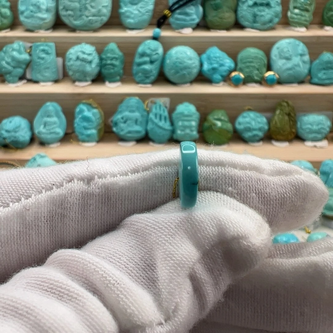 未镶嵌绿松石隔片10.6x2.8mm