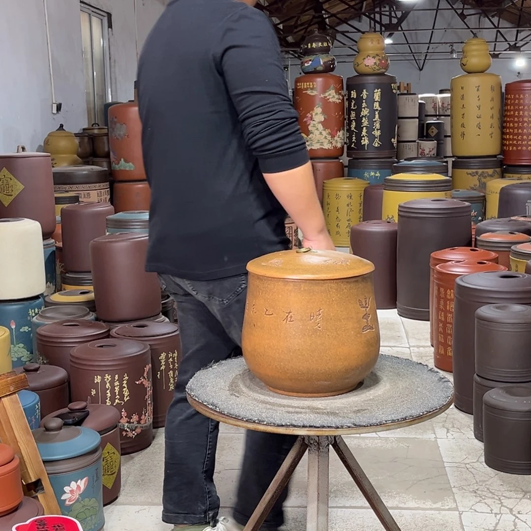 紫砂茶叶罐茶叶罐