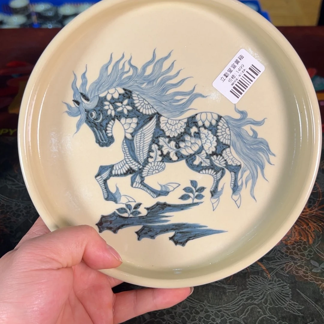 杯景德镇手绘头陶瓷