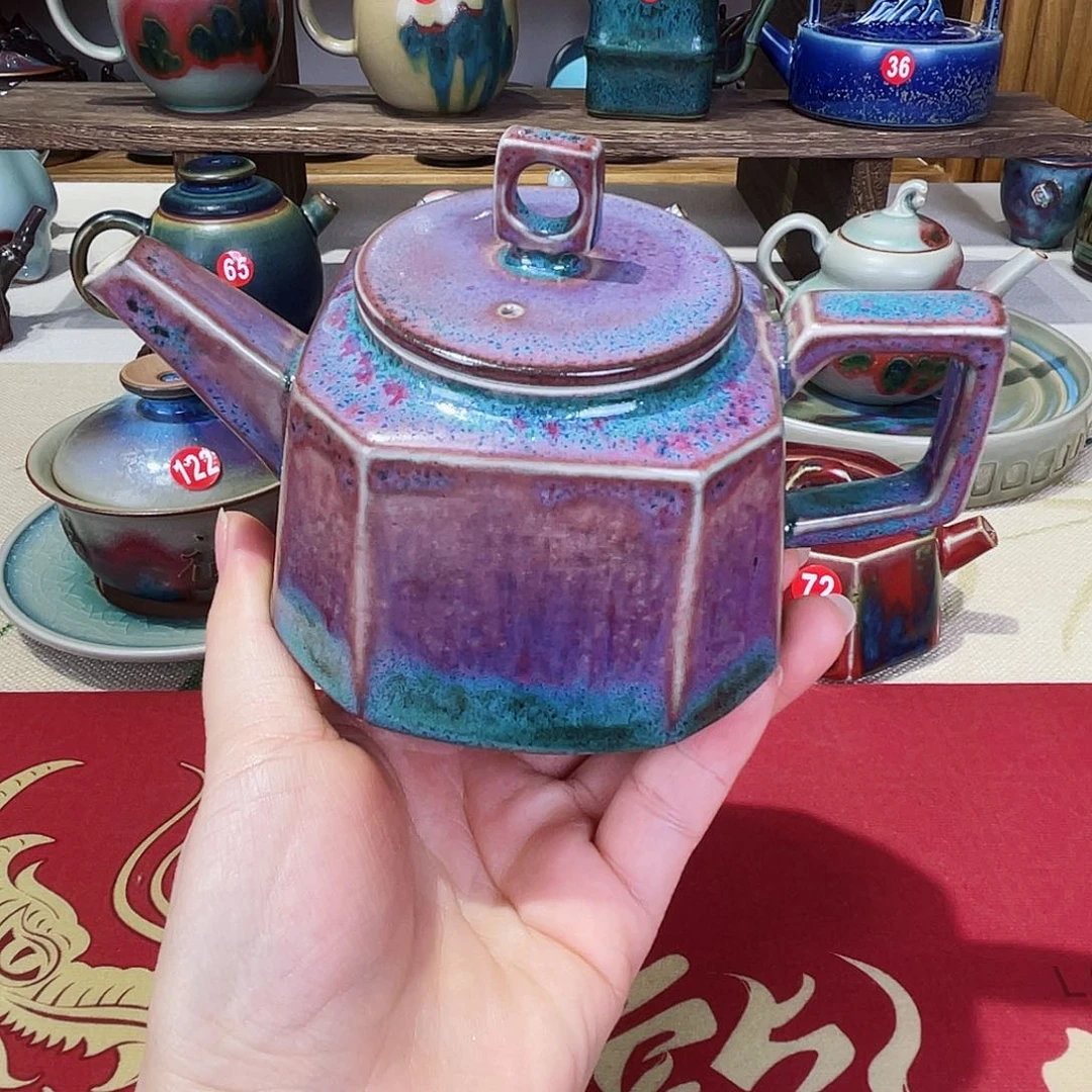 壶禹州钧瓷艺术作品