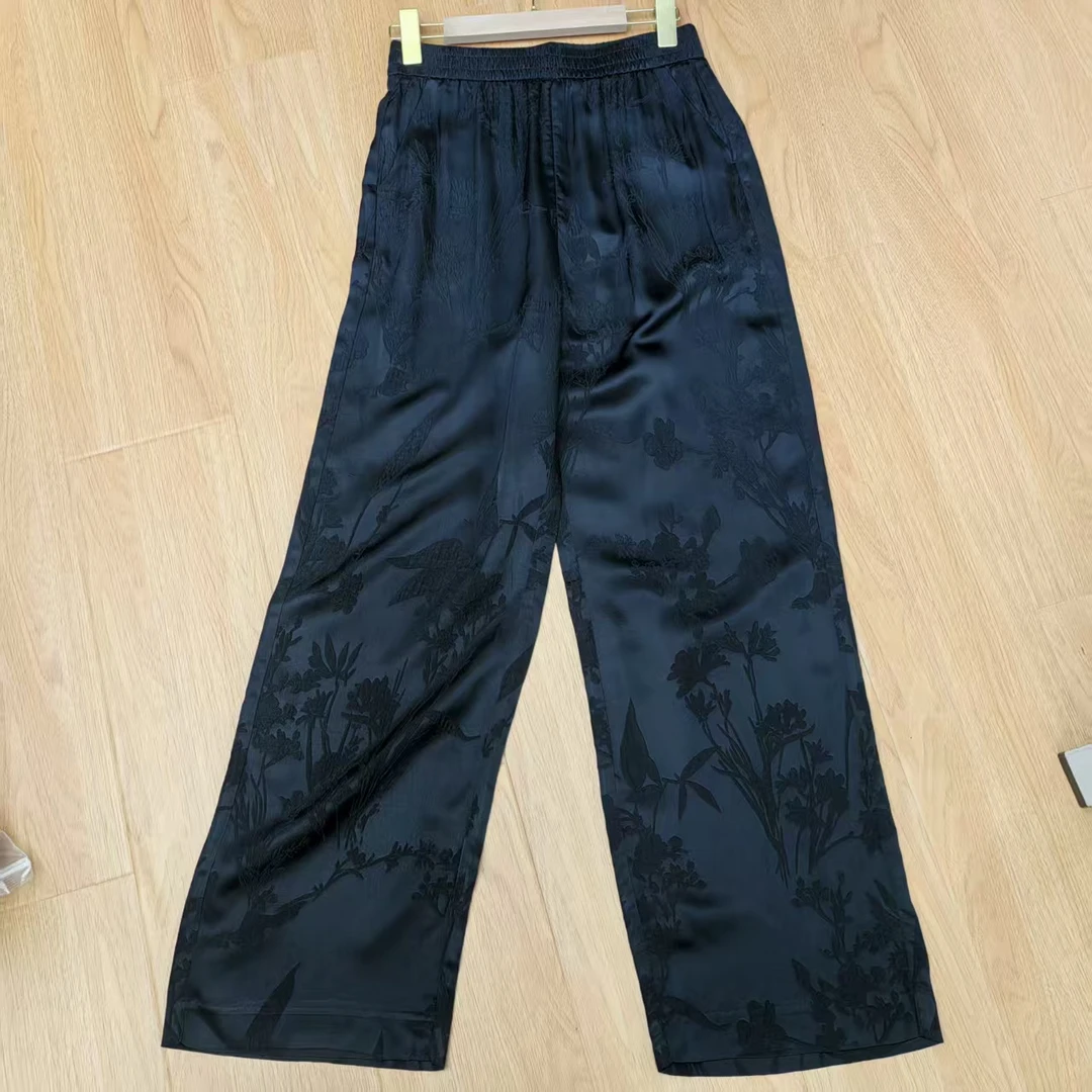 【南油玲姐】黑色休闲裤8885