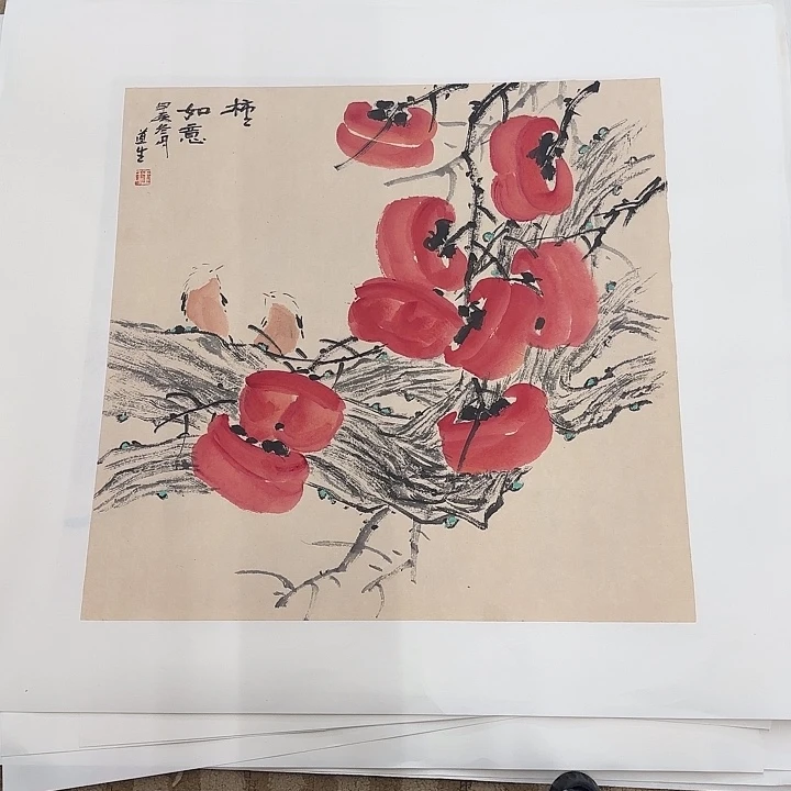 国画花鸟等多种形式为广大