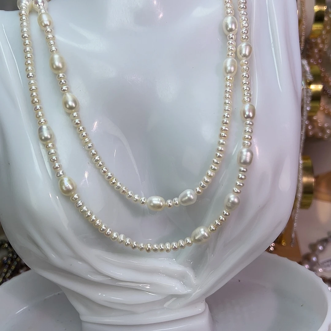 淡水珍珠手绳钛钢