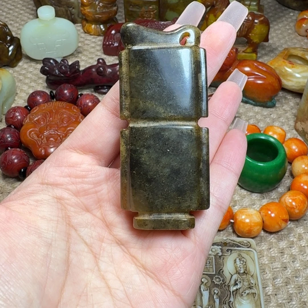 吊坠白玉菩提挂件