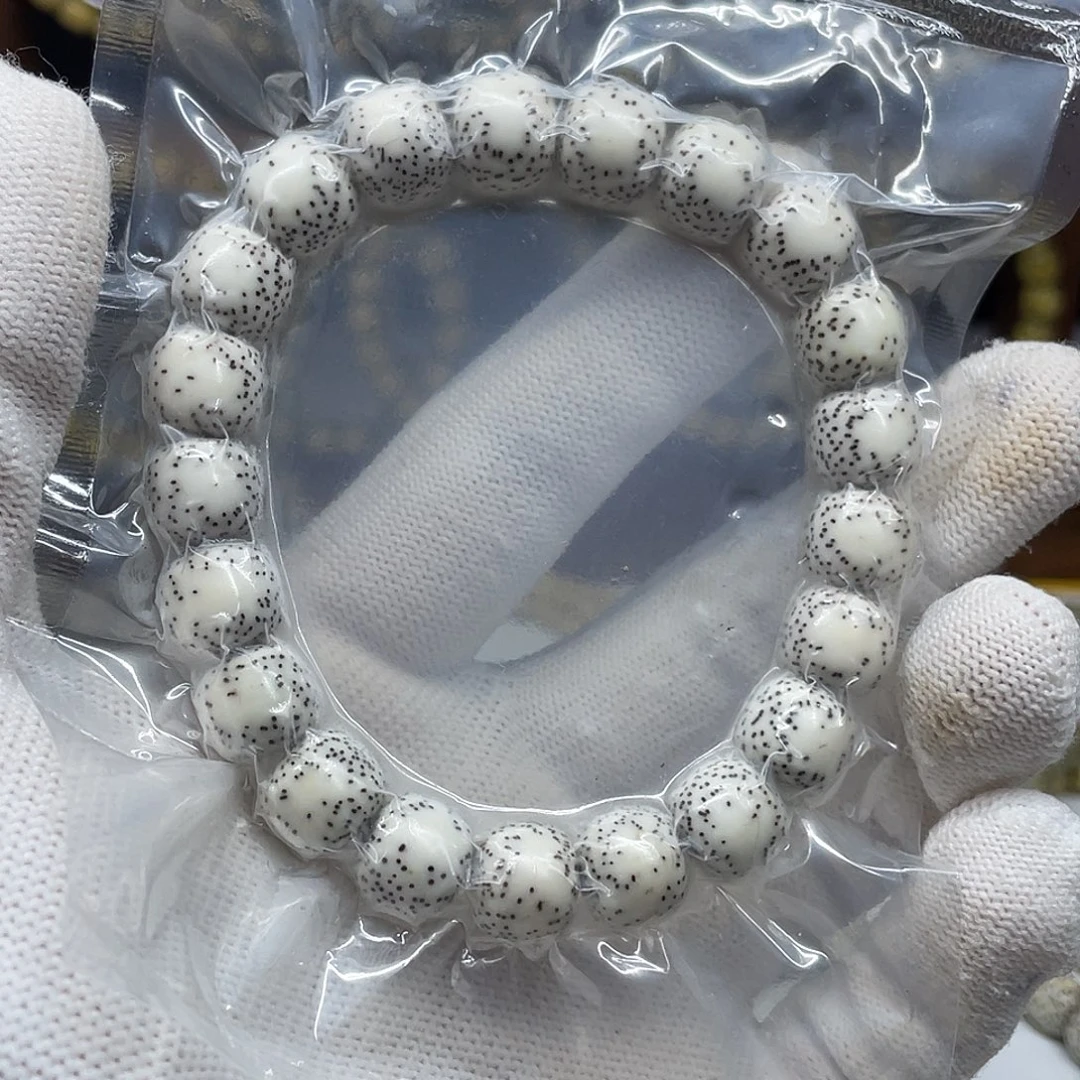 星月菩提手串11-10，侧留白