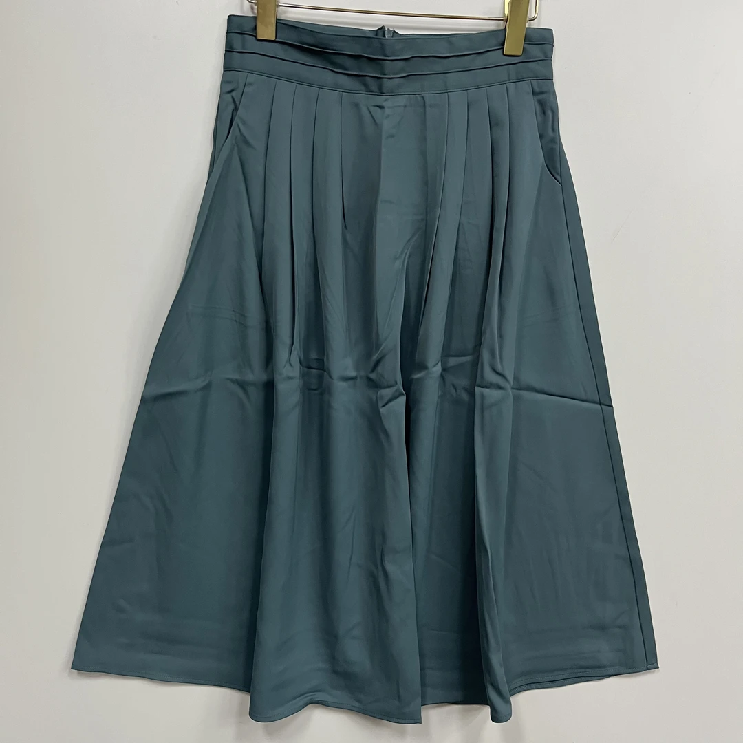 2505242法系D系A字裙西装面料半身裙女25春夏新款