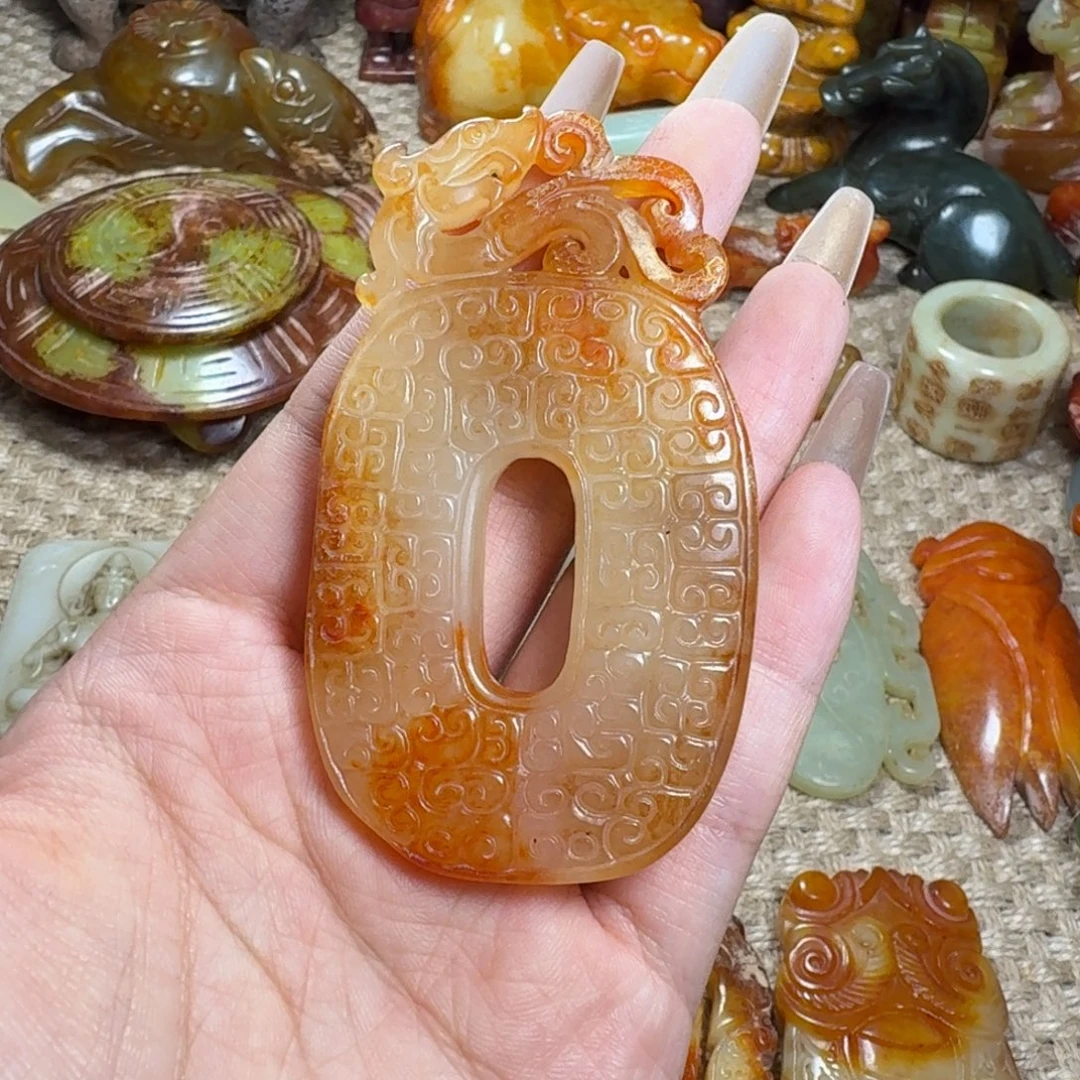 吊坠白玉菩提挂件