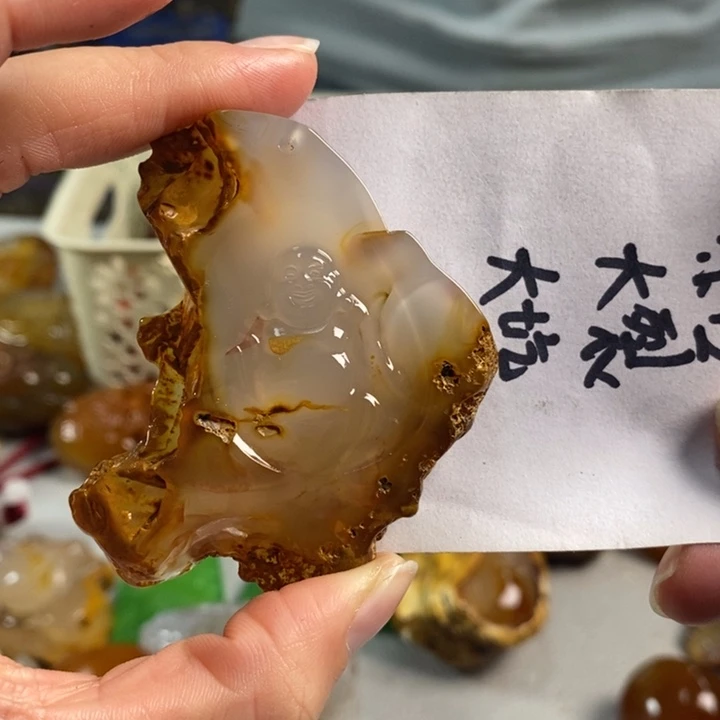 玛瑙/玉髓吊坠(不含链)未镶嵌