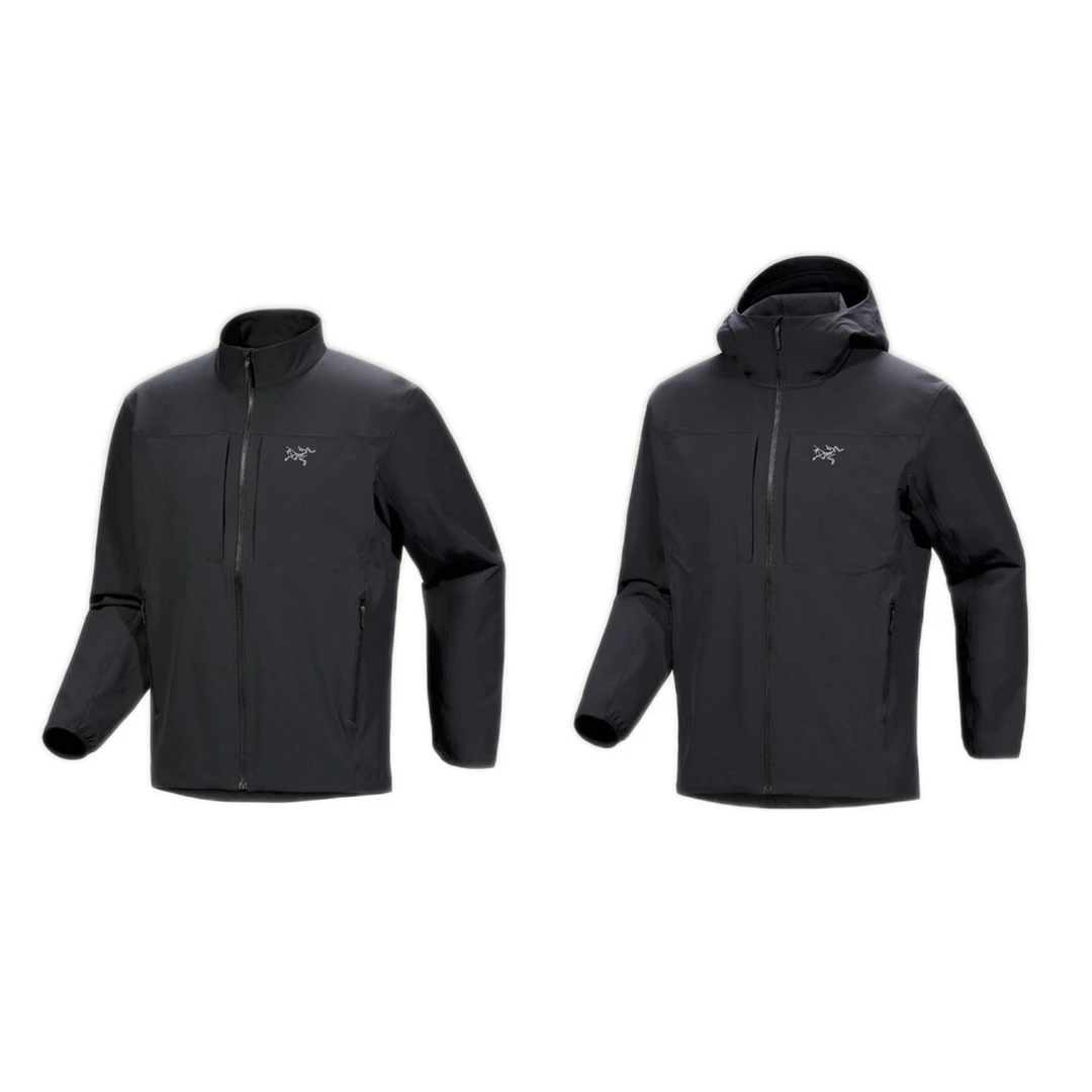 新款 ARC'TERYX 始祖鸟 GAMMA HOODY 男春秋季软壳冲锋衣外套