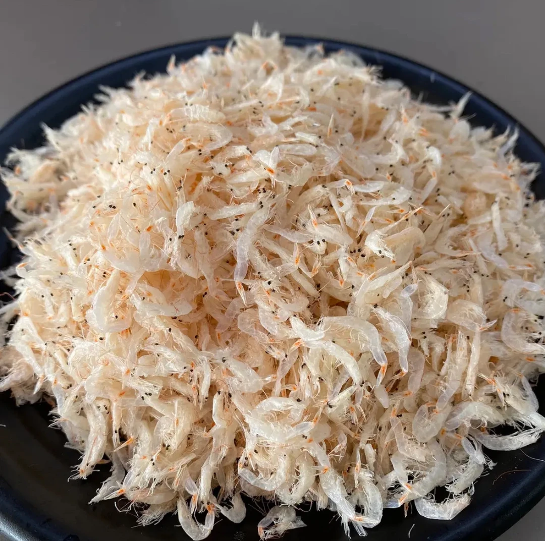 天然新晒虾皮 煎蛋煲汤包饺子 拍半斤送紫菜一包 海产干货