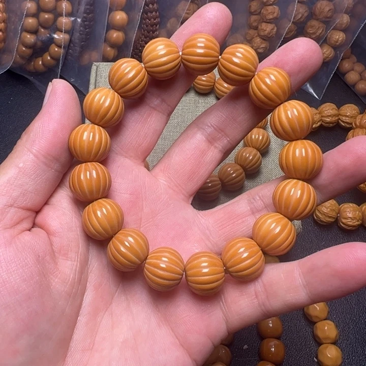 猴头核桃手串瓜珠