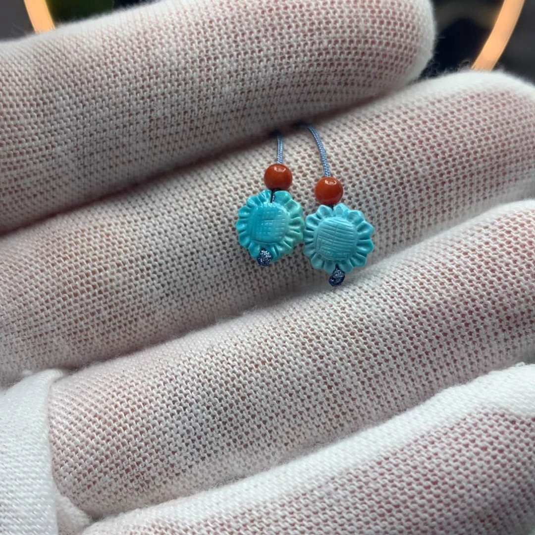 绿松石挂件未镶嵌