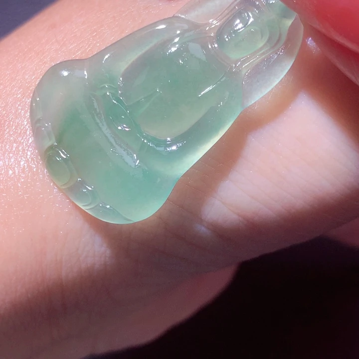 定制翡翠18K金镶嵌翡翠