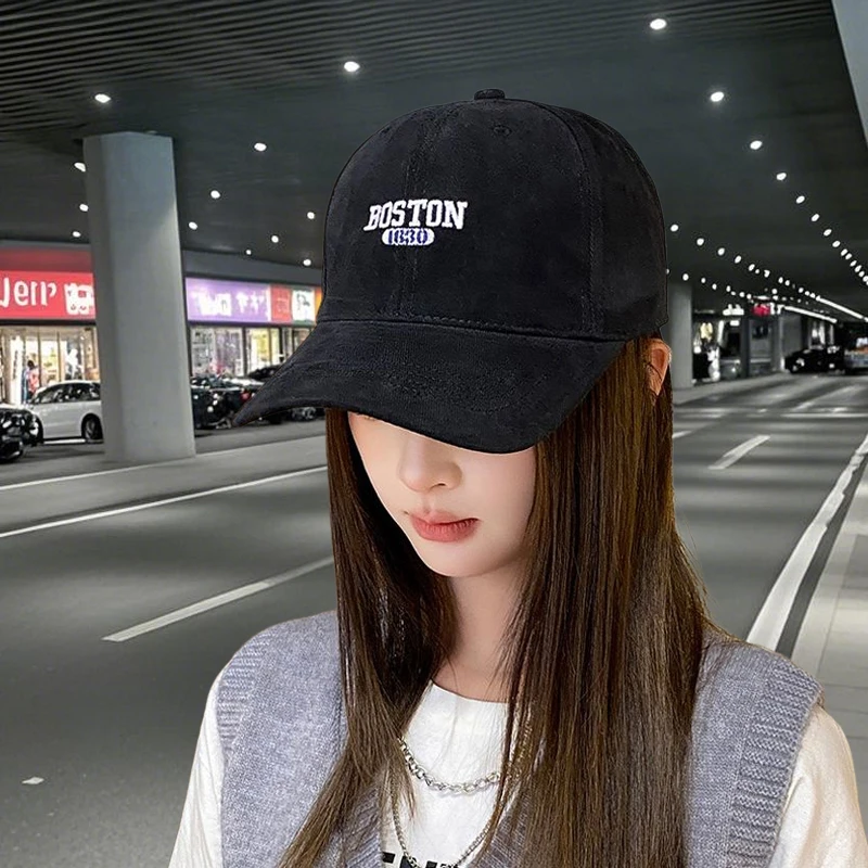 鸭舌帽女款大头围棒球帽男显脸小遮阳防晒太阳帽百搭帽子遮阳帽潮