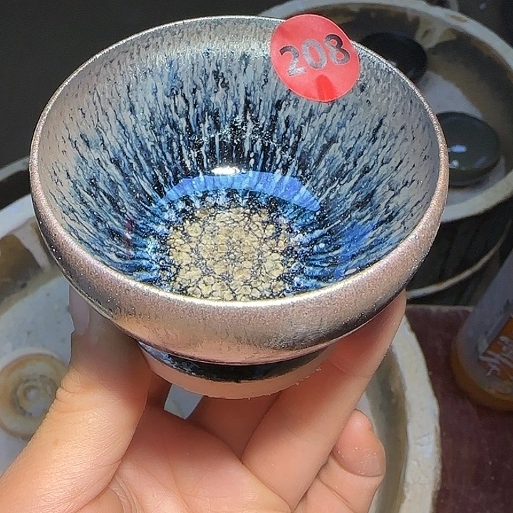 茶盏青钰建盏主人杯208