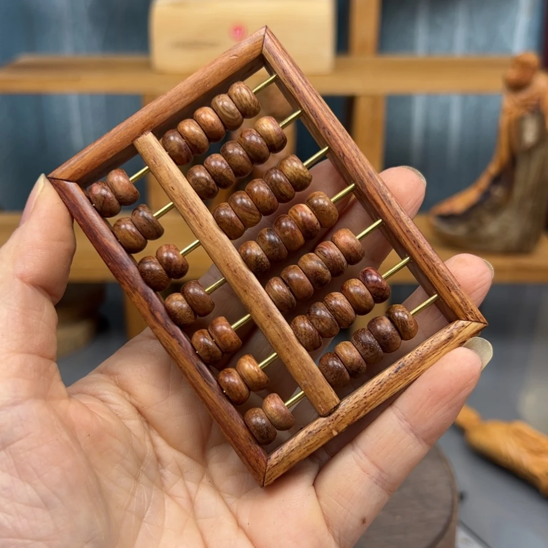 木海南黄花梨算盘新料