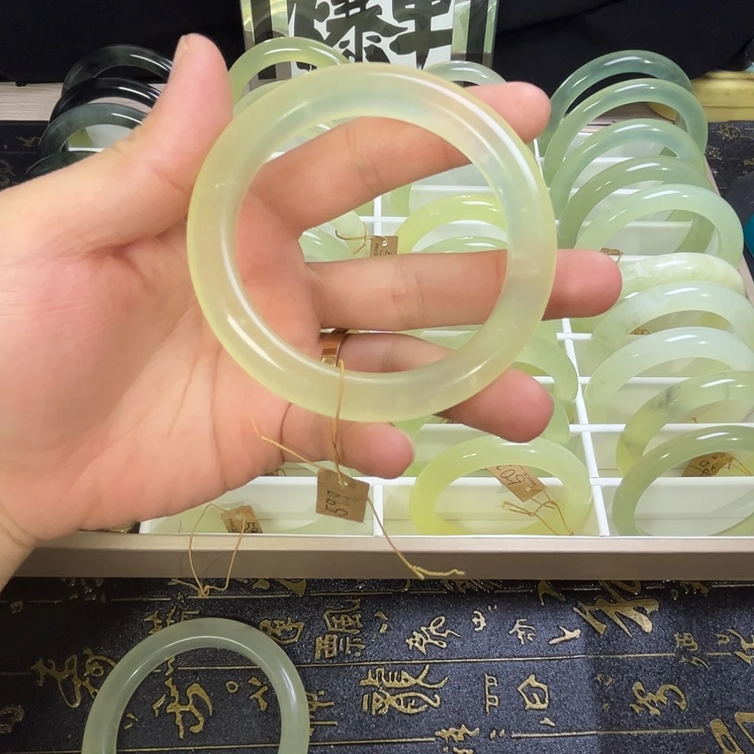 蛇纹石玉合金手镯