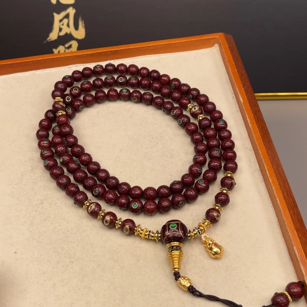 吊坠凤眼菩提波****K凤眼